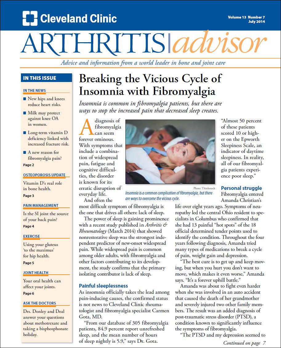 Download The Full Issue PDF Arthritis Advisor