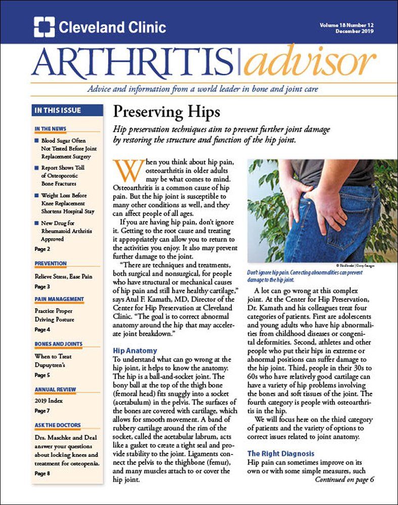 Download the Full December 2019 Issue PDF Arthritis Advisor