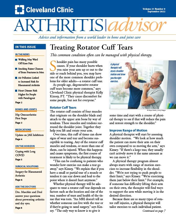 Download The Full September 2022 Issue PDF Arthritis Advisor